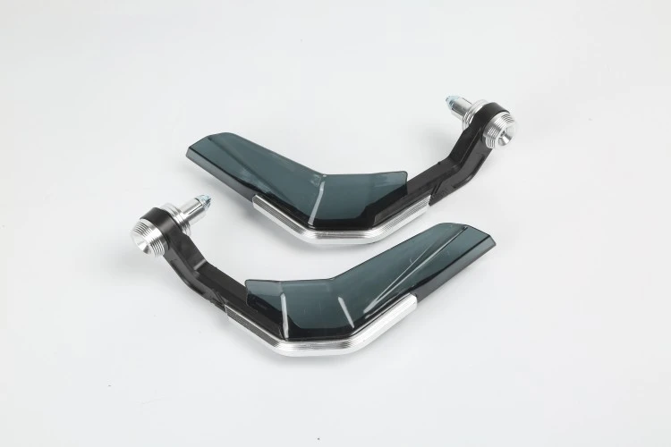 Motorcycle Tuning Parts Plastic Hand Guard And Handlebar Windshield Throttle Combination Accessories With Rubber Cover